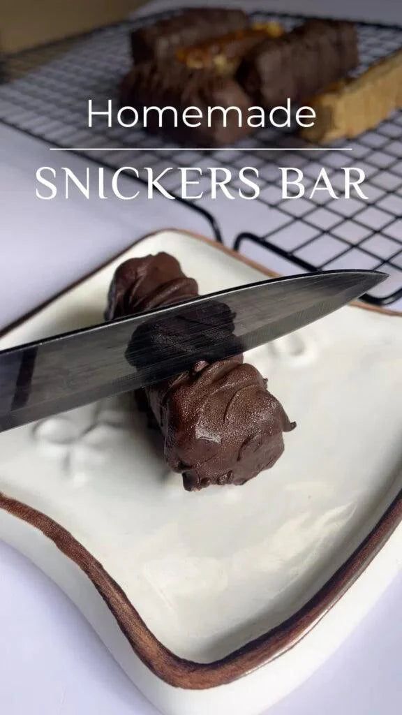 Homemade Snickers Bars
